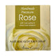 Rosen Glycerin Seife – Handmade mit Rosenwasser & Blüten 60g