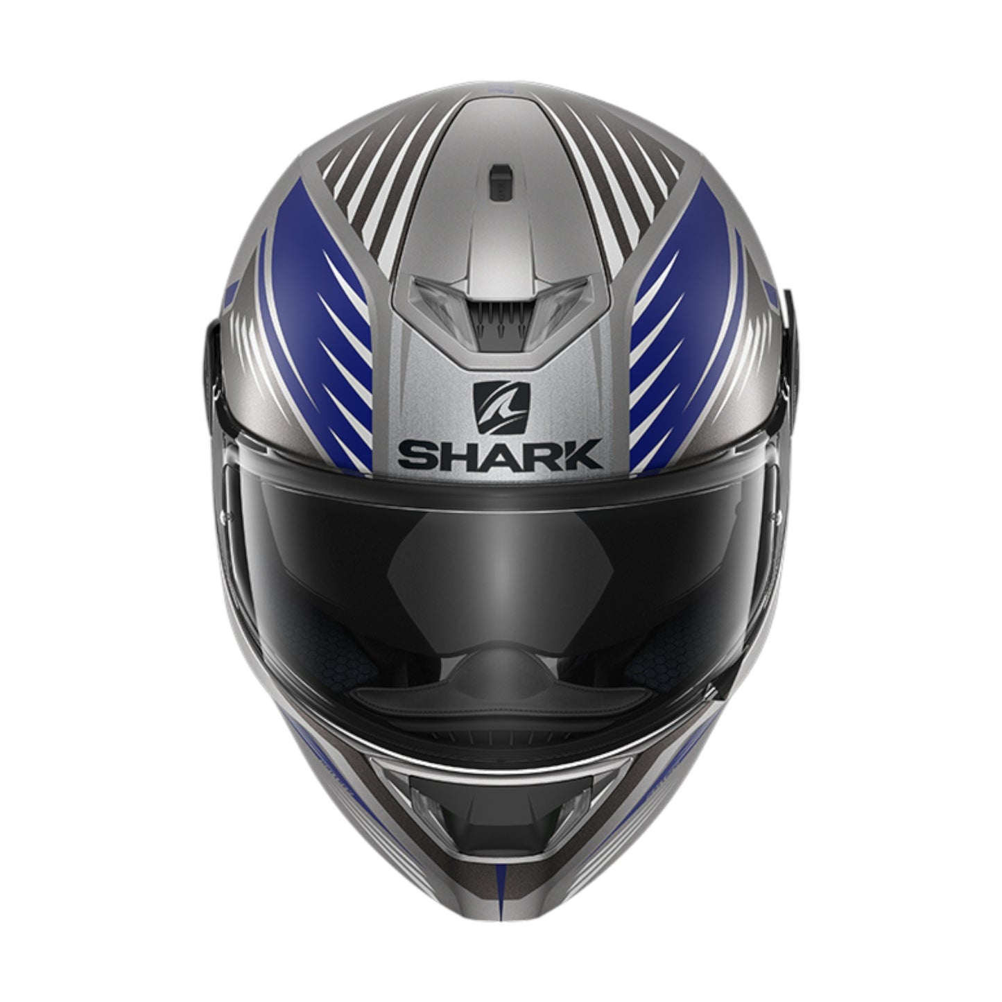 SHARK Skwal 2.2 Hallder Matt Anthracite-Blue-Anthracite ABA Gr. XL