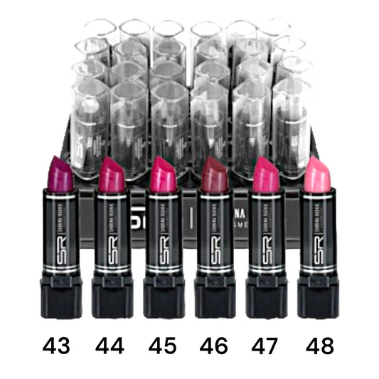 Sabrina Rudnik Lippenstift No. 43 bis 48 Mix Farbe 6 Stk