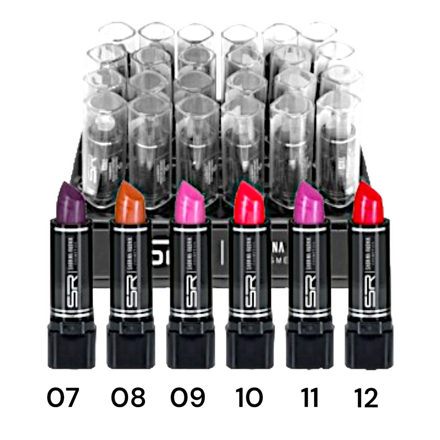 Sabrina Rudnik Lippenstift No. 7 bis 12 Mix Farbe 6 Stk