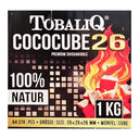 TobaliQ Shisha Kohle CocoCube 26 aus Kokosnussschallen 1kg