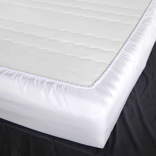 Jersey Spannbettlaken 70cm x 140cm für Kinderbetten weiß Microfaser