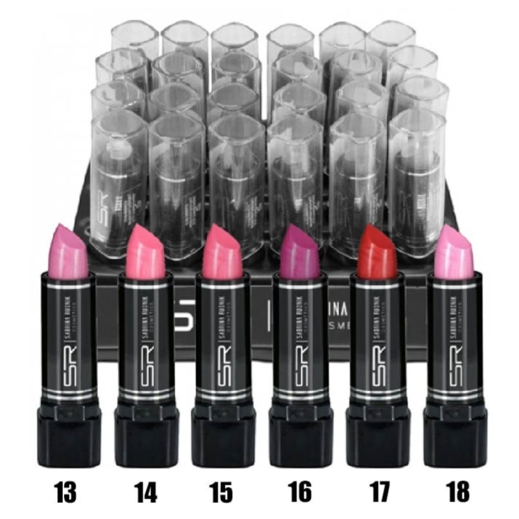 Sabrina Rudnik Lippenstift No. 13 bis 18 Mix Farbe 6 Stk