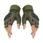 Taktische Militärische Handschuhe Fingerlose Kampfhandschuhe XL