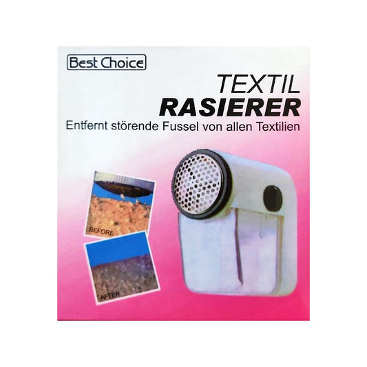 Fusselrasierer Textil Rasierer 7,5x7x4cm in Faltschachtel