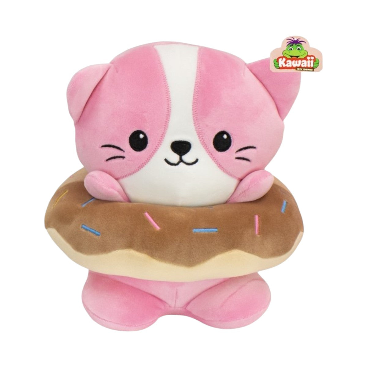 Tierkuscheltiere mit Donut Kawaii Plüsch Kuscheltier ca. 23 cm 6 süße Modelle