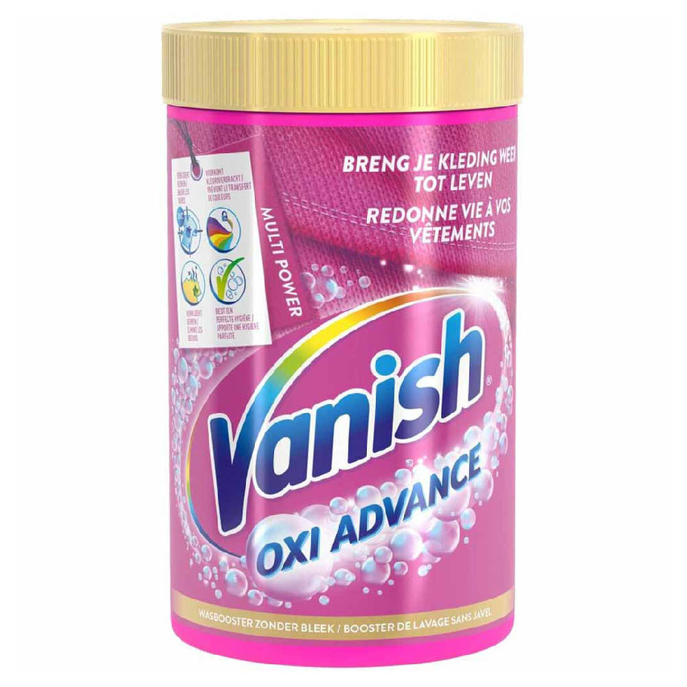 Vanish Fleckenentferner Pulver Oxi Action Pink 1kg