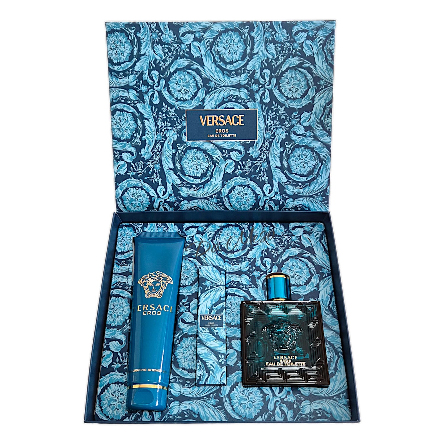 Versace Eros Eau de Toilette EDT 100ml + EDT 10ml + SG 150ml