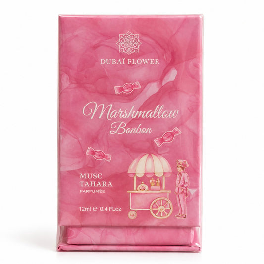 Dubai Flower Marshmallow Bonbon Musc Parfümöl 12 ml – süßer Candy und Gourmand Duft