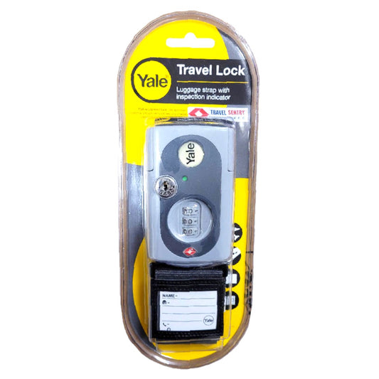 Kofferband Travel Lock mit Zahlenschloss, Gepäckgurt von Yale