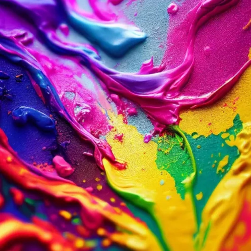 Maaleo Acrylfarben Set 12 Tuben à 100 ml – bunte Künstlerfarben wasserfest für Leinwand, Holz und Papier – Bild 6