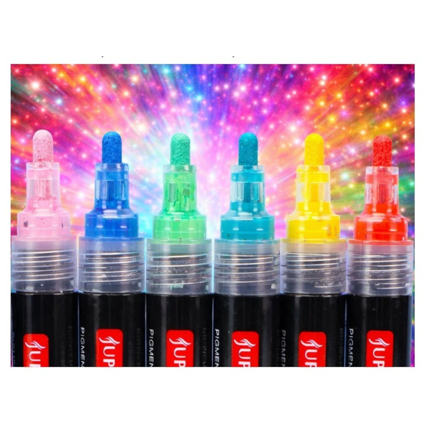 Acrylmarker Set 12 - 24 Stück Wasserfeste Marker für Stein, Holz, Glas