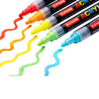 Acrylmarker Set 12 - 24 Stück Wasserfeste Marker für Stein, Holz, Glas