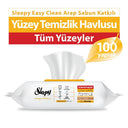 Sleepy Easy Clean Arap Sabunlu - Arabische Seife, Allzwecktücher 100 Tücher