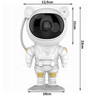 Astronaut Sternenprojektor mit Fernbedienung – LED Galaxy Nachtlicht mit Nebeleffekt, Timer, 23 cm, für Schlafzimmer und Kind – Bild 2