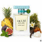 Lattafa Atlas Glacial Valley Eau de Parfum 55 ml – orientalischer Unisex-Duft mit Ananas, Meersalz und Amber – Duftnoten