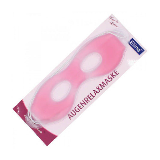 Augen Relax Gel Maske 24x7cm rosa