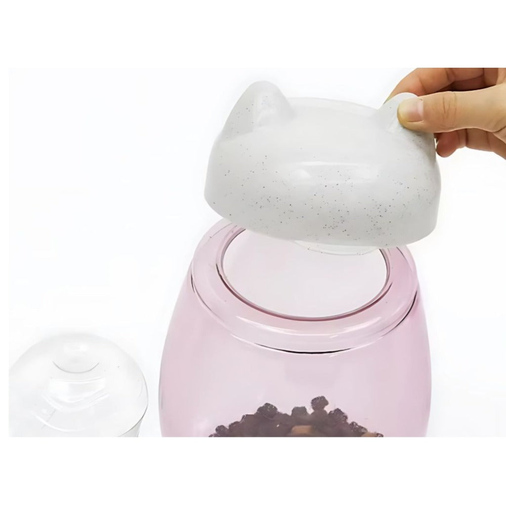Automatischer Futter- und Wasserspender 2-in-1 für Katzen und Hunde – 2 L Futterautomat ohne Strom – Bild 3