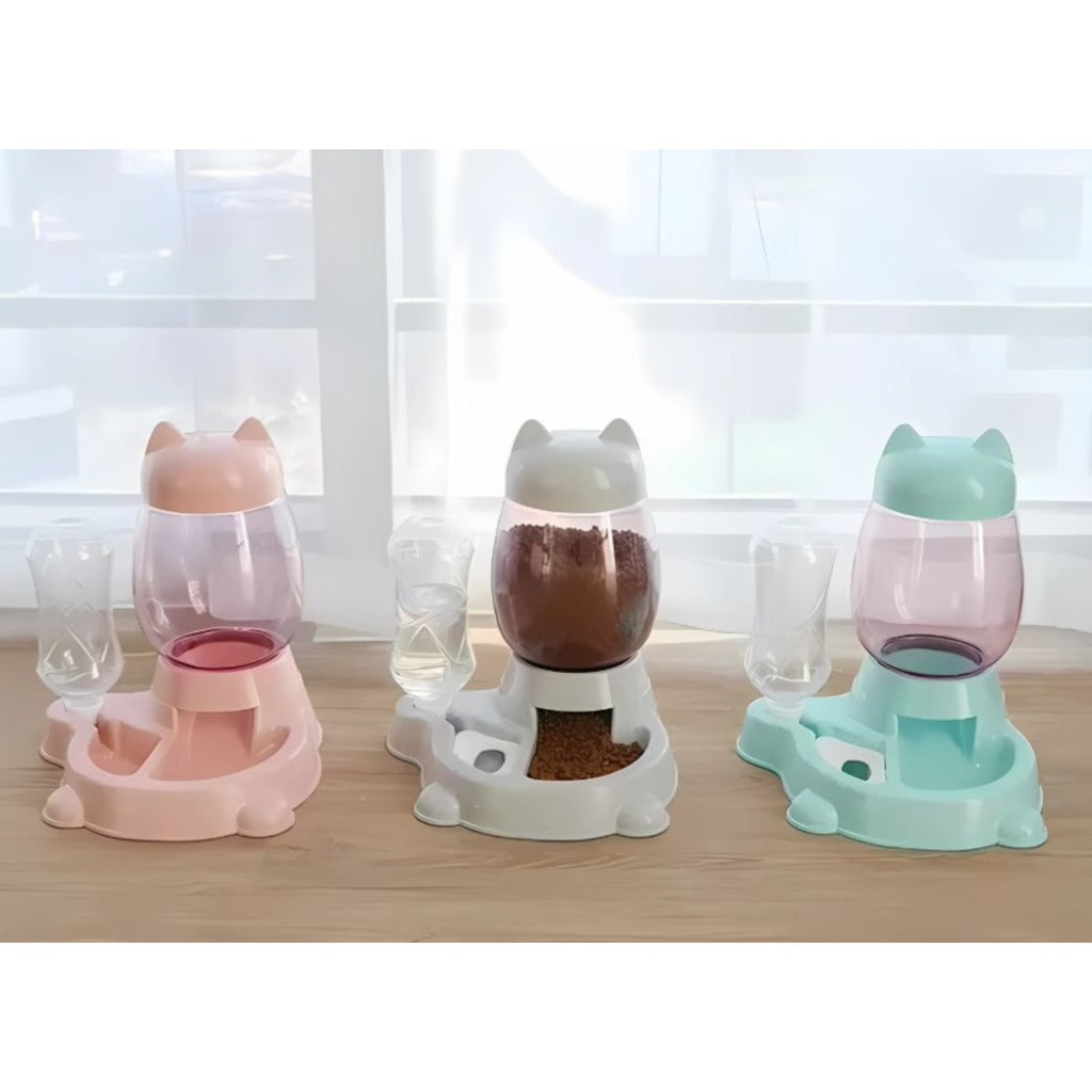 Automatischer Futter- und Wasserspender 2-in-1 für Katzen und Hunde – 2 L Futterautomat ohne Strom – Bild 8