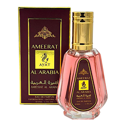 Ayat Parfum 50ml Ameerat Al Arabia, Oud Rose Le Jasmine Eau de Parfum 1 Stk.