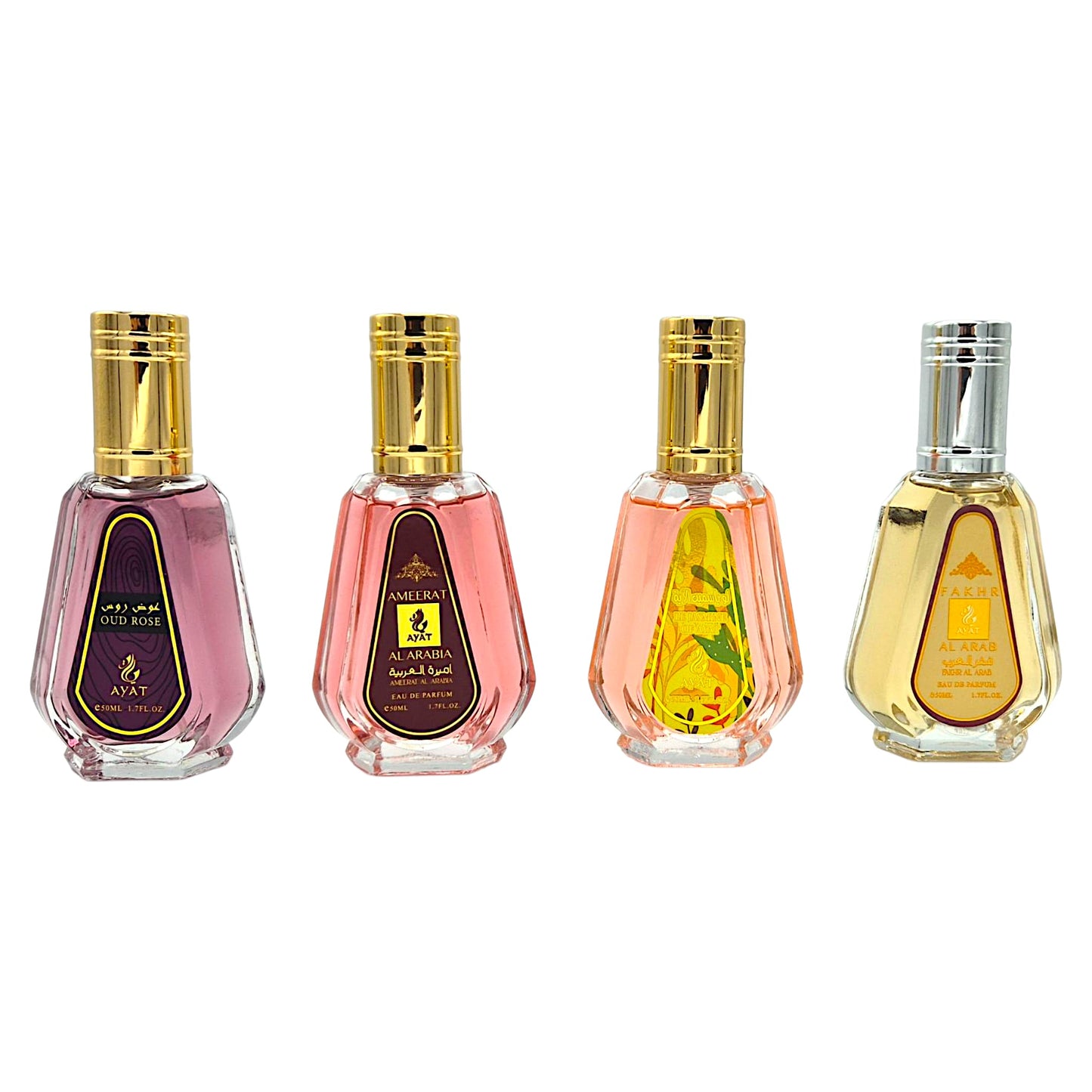 Ayat Parfum 50ml Ameerat Al Arabia, Oud Rose Le Jasmine Eau de Parfum 1 Stk.