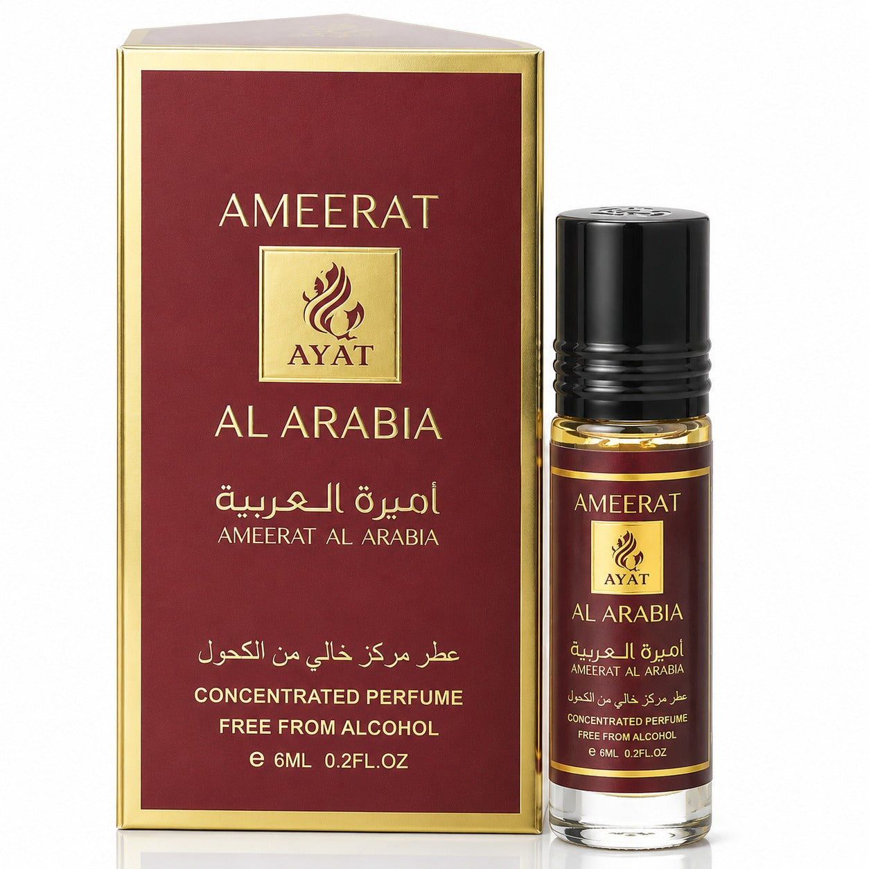 Ayat Ameerat Al Arabia Parfümöl 6ml mit Bergamotte und weißem Moschus