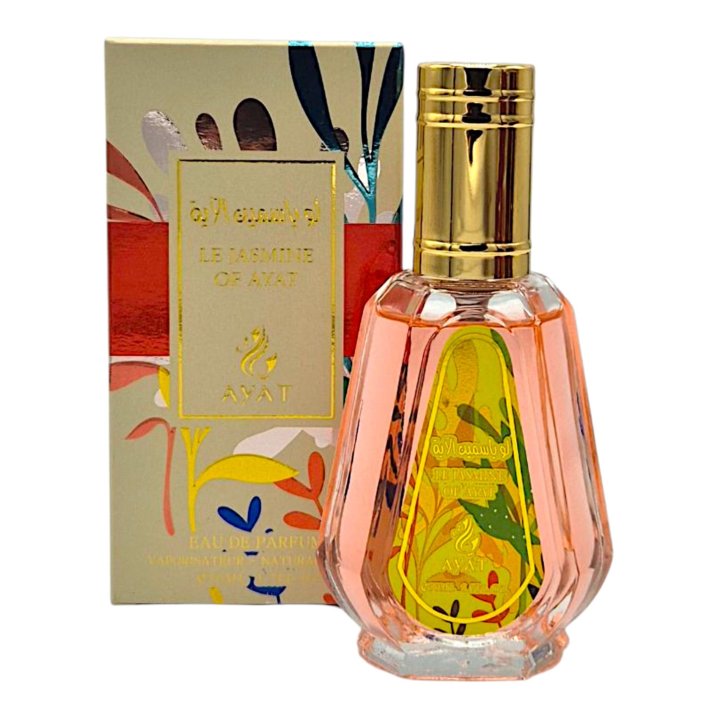 Ayat Parfum 50ml Ameerat Al Arabia, Oud Rose Le Jasmine Eau de Parfum 1 Stk.
