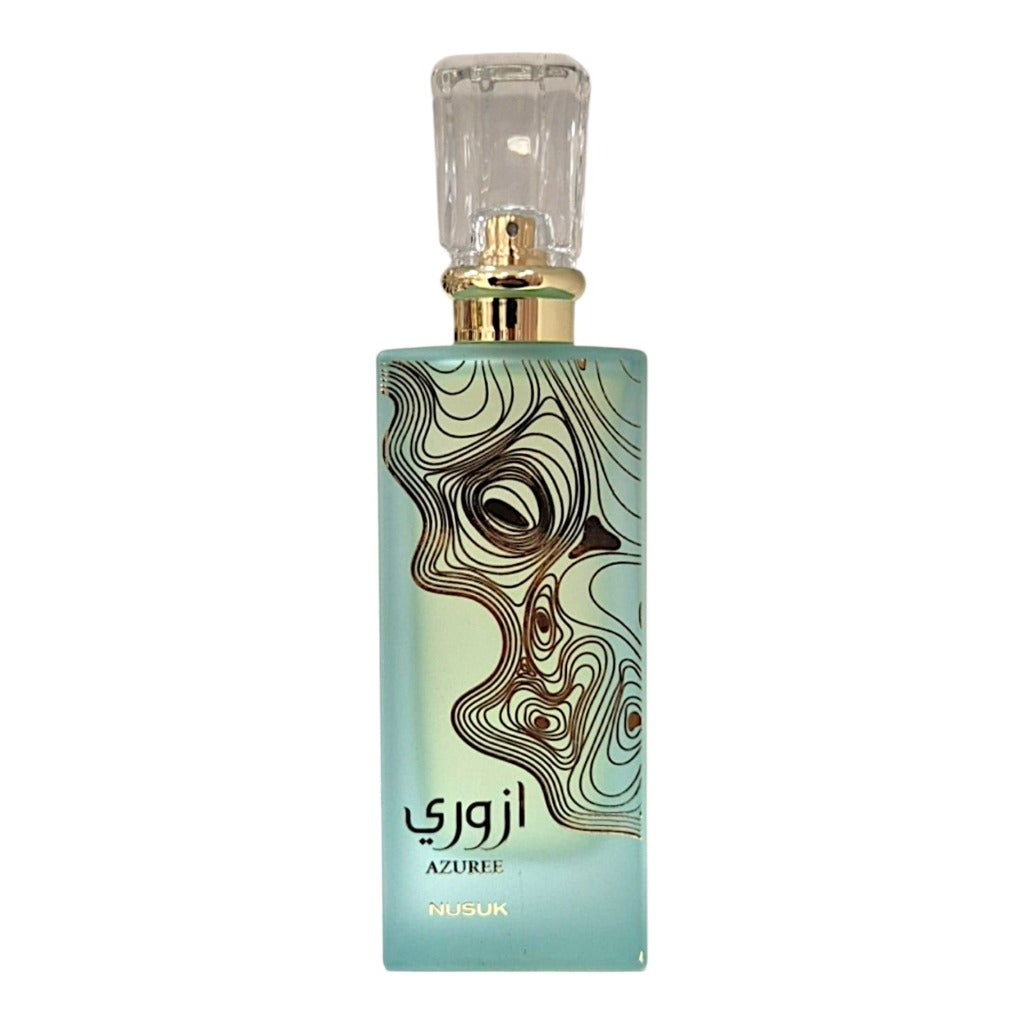 Nusuk Azuree Eau de Parfum 80 ml – orientalisch-würziger Damenduft mit Bergamotte, Zimt und Amber