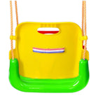 3-in-1 Kinderschaukel – Babyschaukel mit Rückenlehne & Sicherheitsbügel Grün
