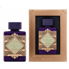 Lattafa Badee Al Oud Amethyst Fusion Eau de Parfum 100 ml – orientalisch-holziger Unisex-Duft mit Amaretto, Rum, Karamell und