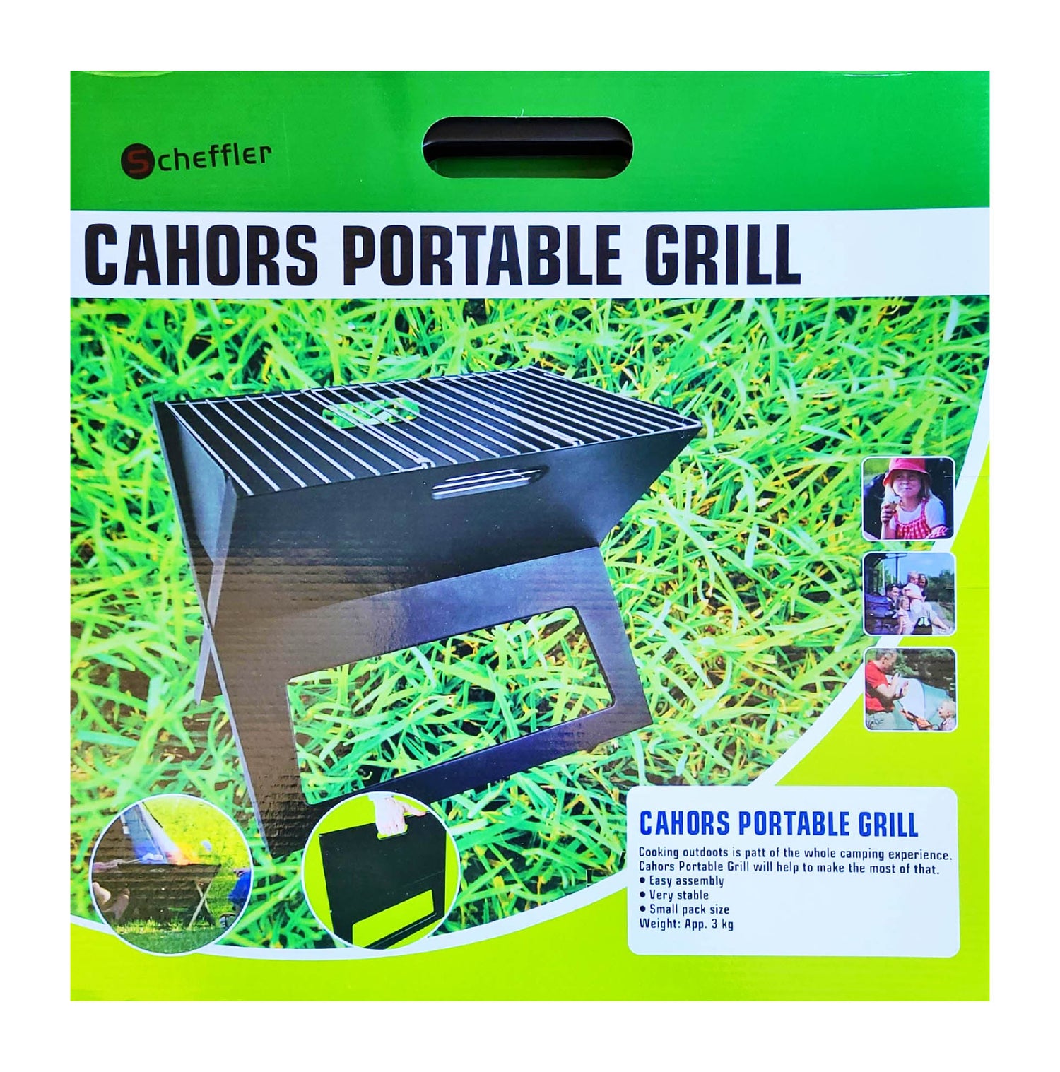camping klappgrill Standgrill Klappgrill Faltbarer Notebook, BBQ Grill Reisegrill Camping – Da Meso