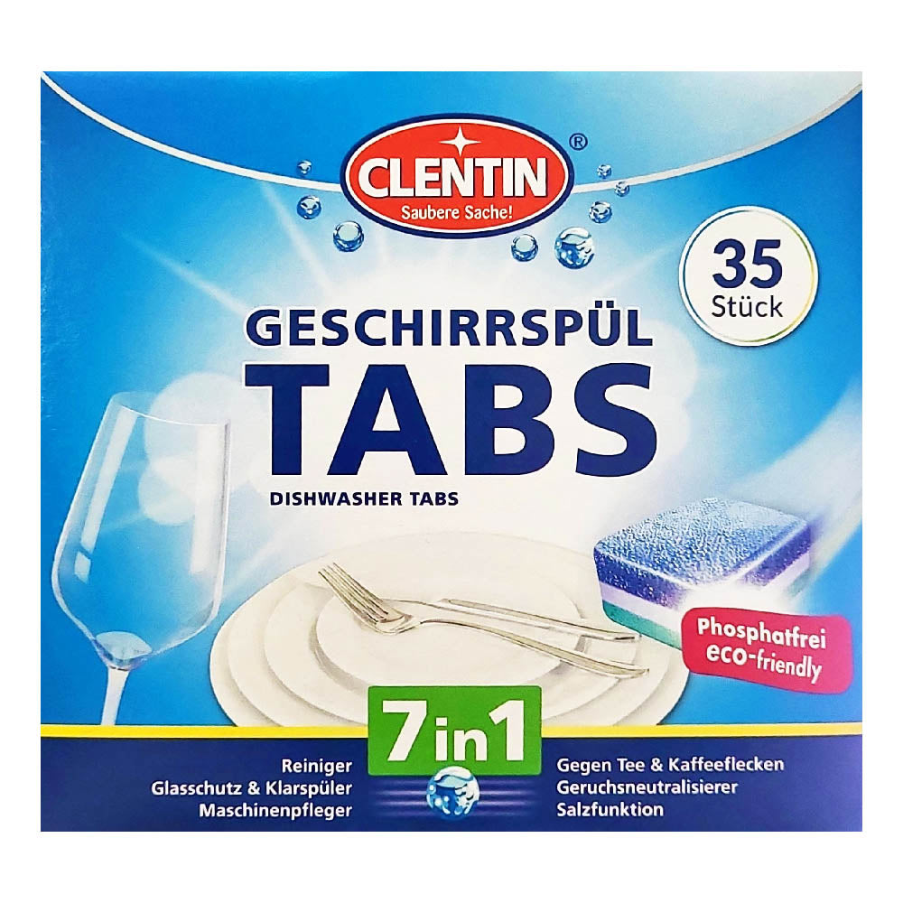 Clentin Geschirrspültabs 7in1 - 35 stk 700g