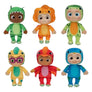 Cocomelon Plüsch Figuren 20 cm  JJ & Freunde im Dino Kostüm 1 Stk