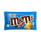 M&M'S Crispy Schokoladenkugeln 36 g Beutel – bunter Knusperreiskern in Milchschokolade