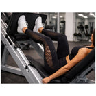 Damen Push Up Fitness Leggings Schwarz – High Waist Sportleggings figurformend