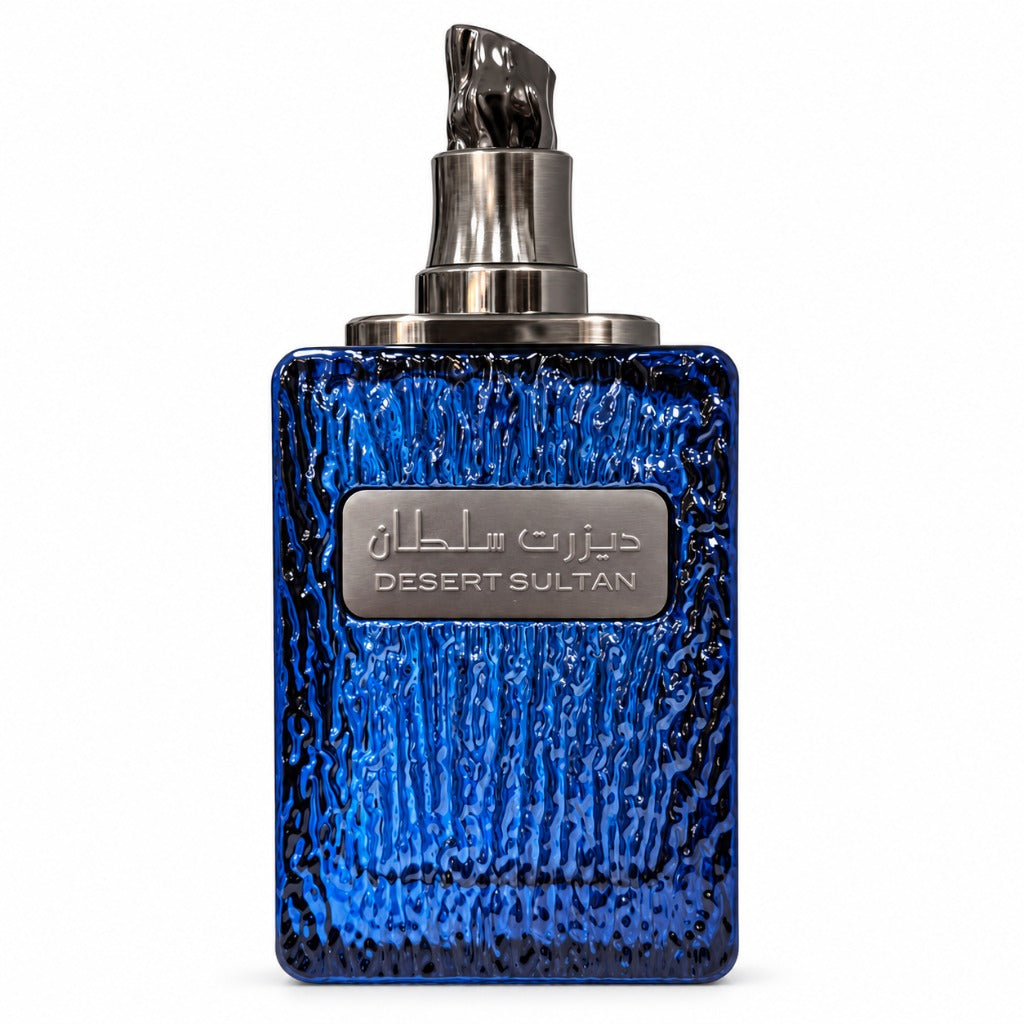 Ard Al Zaafaran Desert Sultan Sapphire Eau de Parfum 100 ml – orientalisch-blumiger Unisex-Duft mit Iris, Jasmin und Vanille