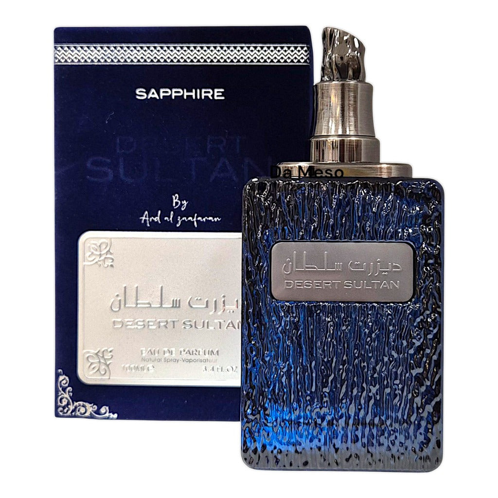 Ard Al Zaafaran Desert Sultan Sapphire Eau de Parfum 100 ml – orientalisch-blumiger Unisex-Duft mit Iris, Jasmin und Vanille – Bild 2