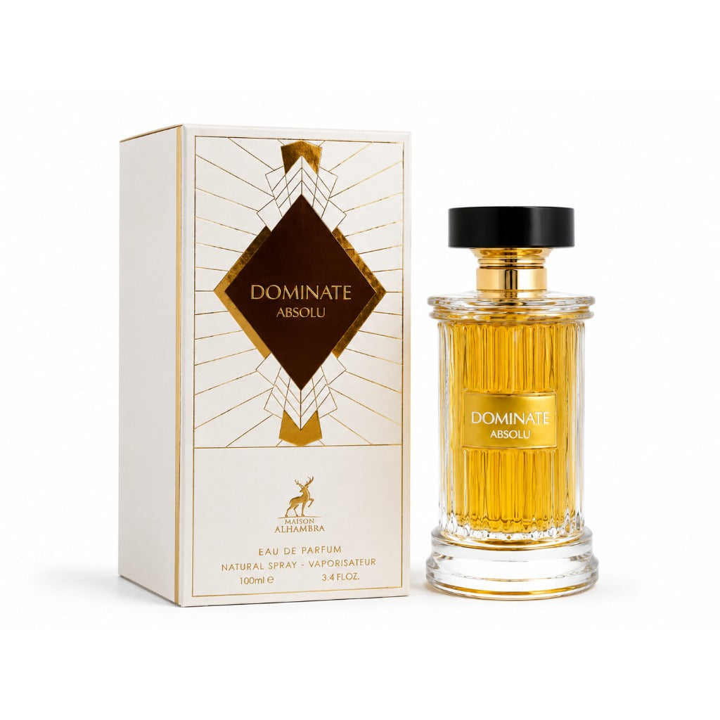 Maison Alhambra Dominate Absolu Eau de Parfum 100 ml – langanhaltender aromatisch-holziger Herrenduft