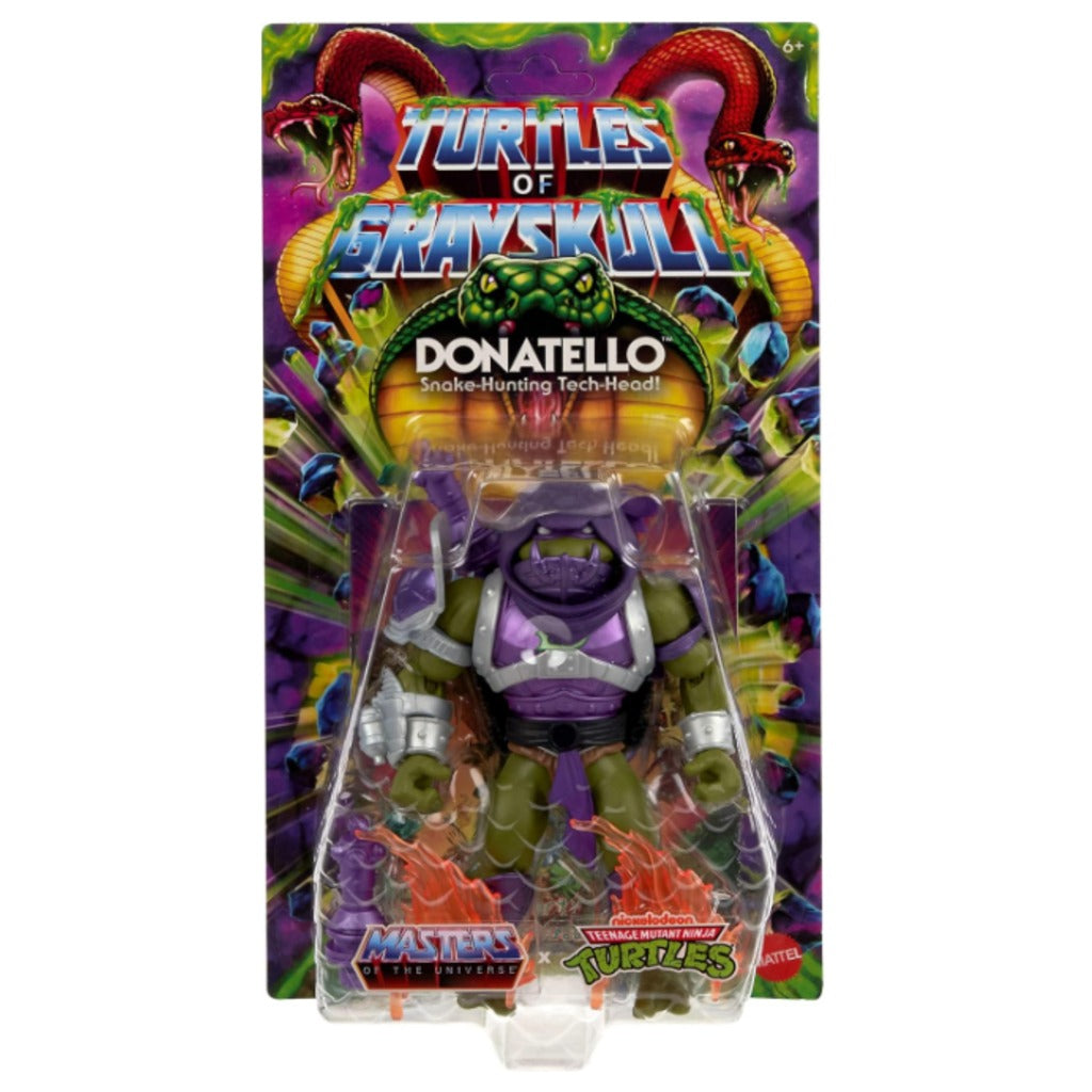Masters of the Universe Origins Turtles of Grayskull Donatello Reptile Wars Actionfigur 14 cm – TMNT MOTU Crossover JBM98 – Bild 2