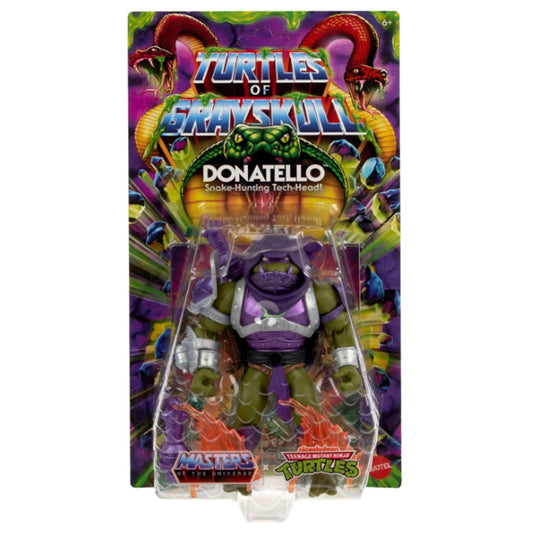 Masters of the Universe Origins Turtles of Grayskull Donatello Reptile Wars Actionfigur 14 cm – TMNT MOTU Crossover JBM98 – Bild 2