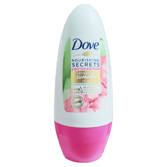 Dove Deo Roll-On Sommer Ritual Rosenwasser & Aloe Vera 50ml