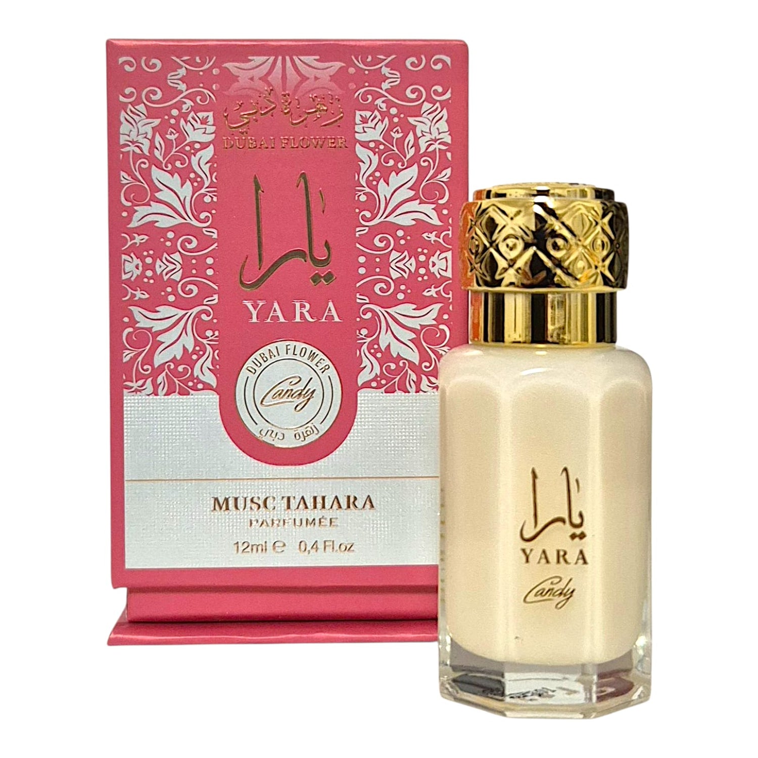 Dubai Flower Musc Tahara Ameerat Al Arab Yara und Candy, Eclaire, Marshmallow Peach