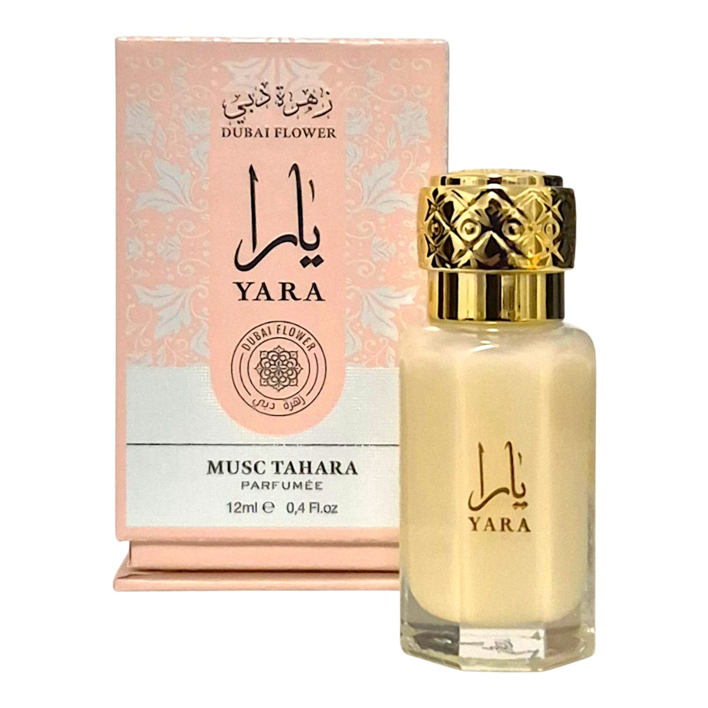 Dubai Flower Musc Tahara Ameerat Al Arab Yara und Candy, Eclaire, Marshmallow Peach