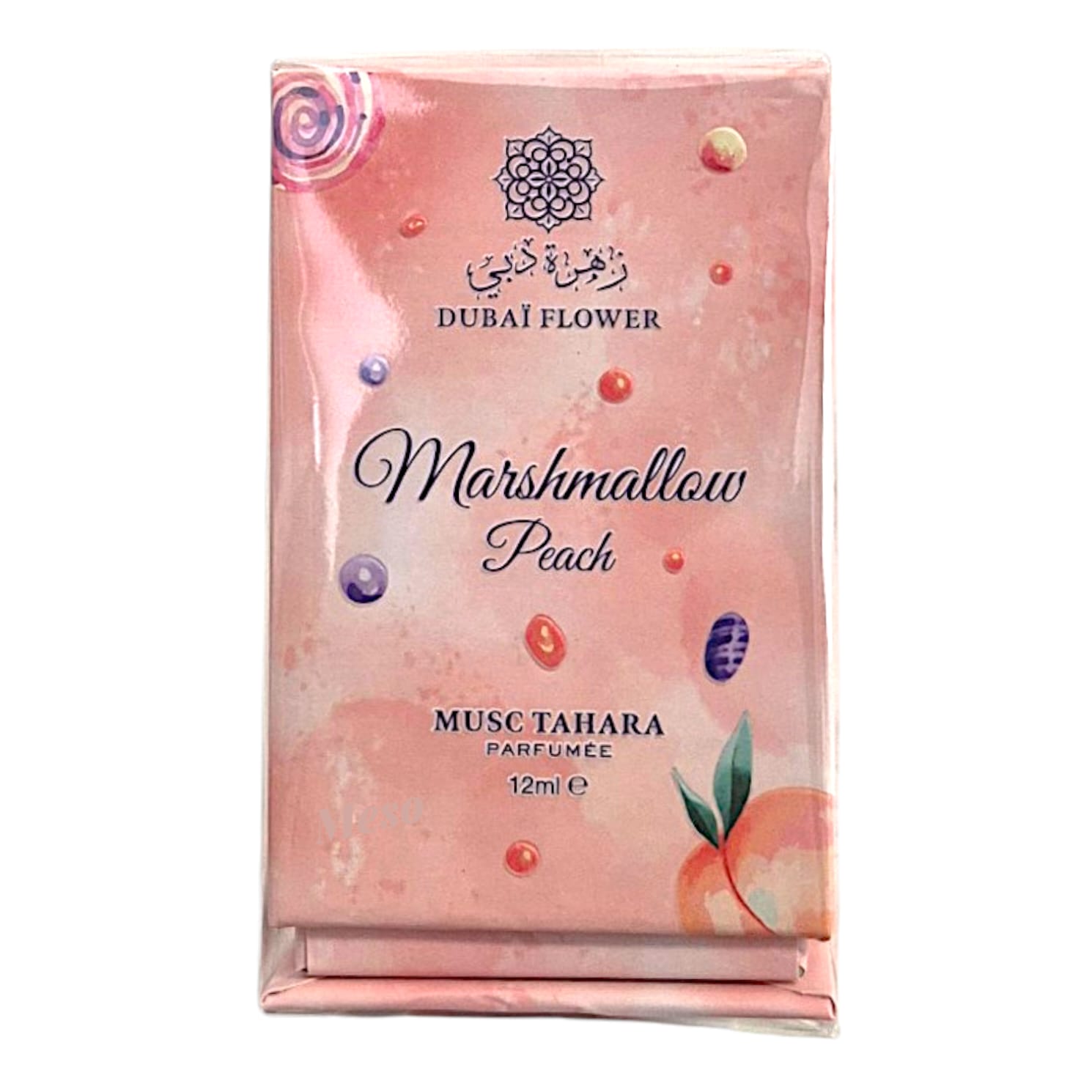 Dubai Flower Musc Tahara Vanille, Barakkat, Marshmallow Peach,Kiss, Pistacho