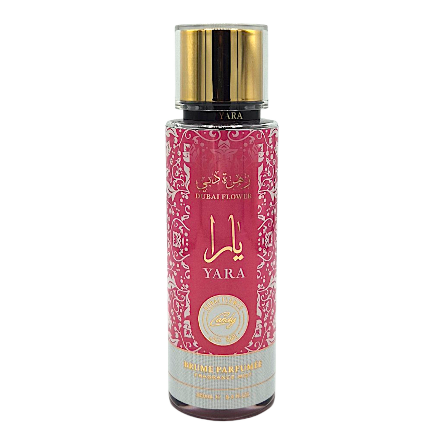 Dubai Flower Yara Candy Brume Parfumee, Parume Mist 250 ml