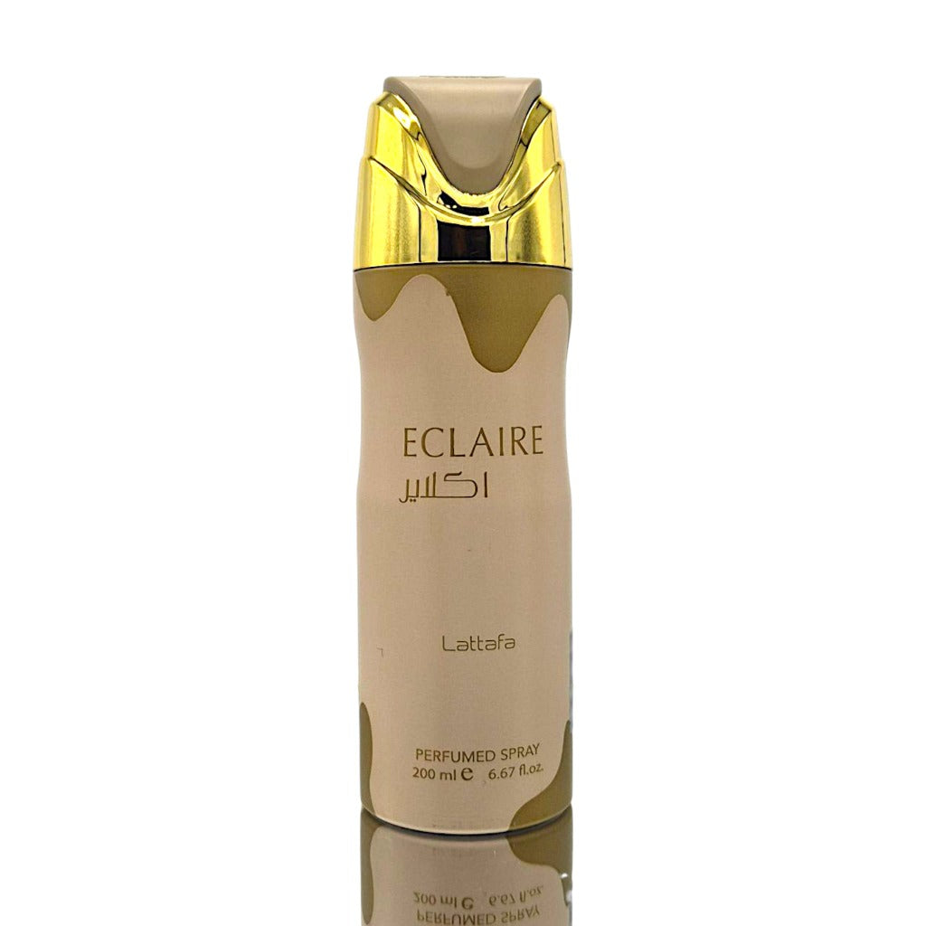 Lattafa Eclaire Deo Spray Deodorant 2x200ml – süß-gourmandiger Unisex-Bodyspray mit Karamell, Honig und Vanille – Bild 2