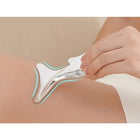 Edelstahl Gesichtsmassagegerät mit kühlender Massagekugel 13 cm – Gua-Sha-Tool für Gesicht und Körper – Bild 4