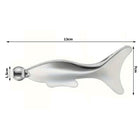 Edelstahl Gesichtsmassagegerät mit kühlender Massagekugel 13 cm – Gua-Sha-Tool für Gesicht und Körper – Bild 8