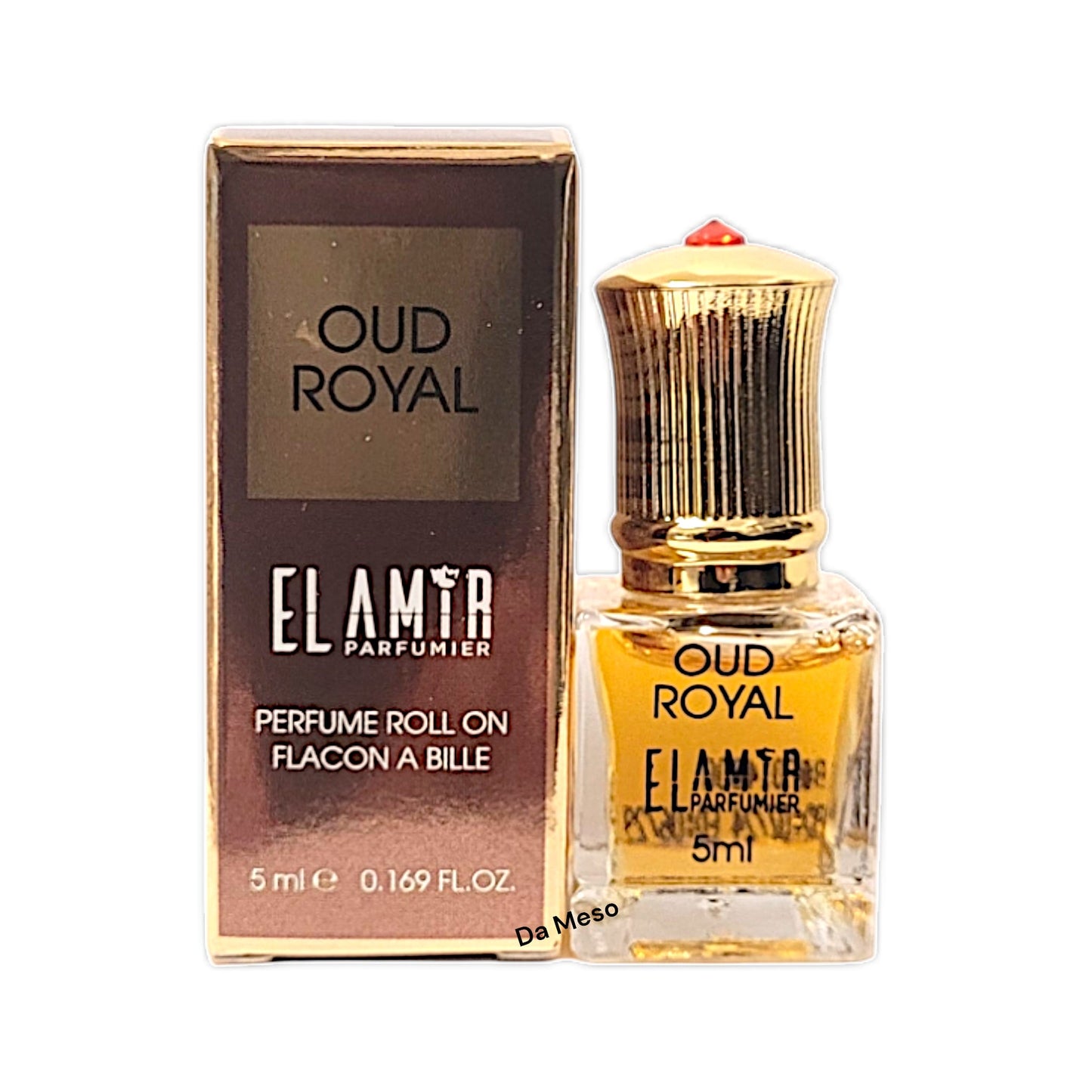 EL AMIR Musc Parfum Öl mit Roll-On-Applikator 5 ml Ohne Alcohol