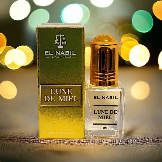 El Nabil Musc Lune de Miel Parfum Öl mit Roll-On-Applikator 5 ml